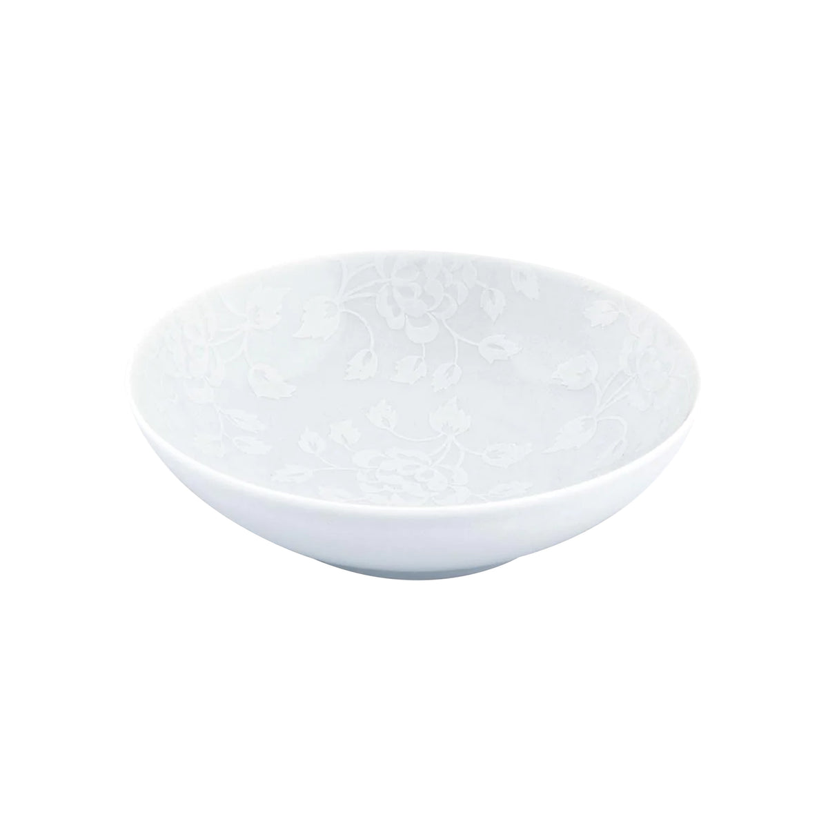 WHITE ON WHITE THISTLE - GM Salad Bowl