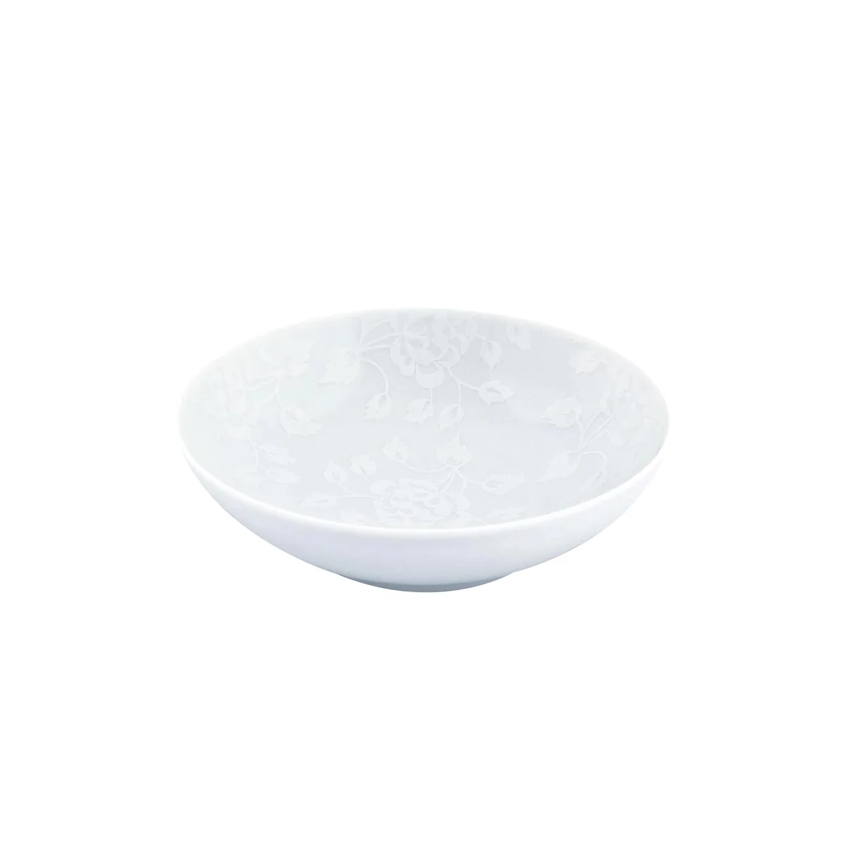 WHITE ON WHITE THISTLE - Salad bowl PM