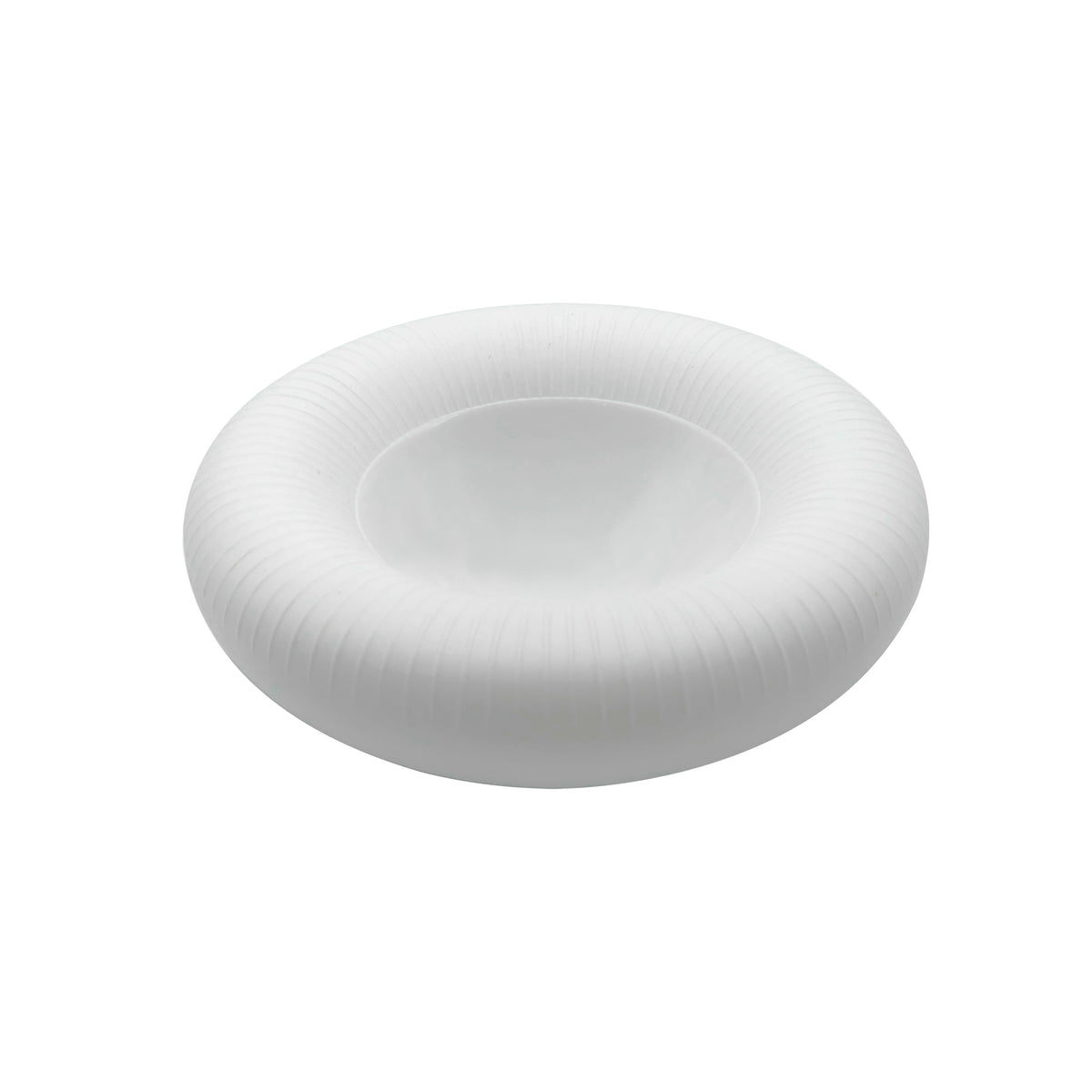 BOLERO White satin - Bubble 9 cm