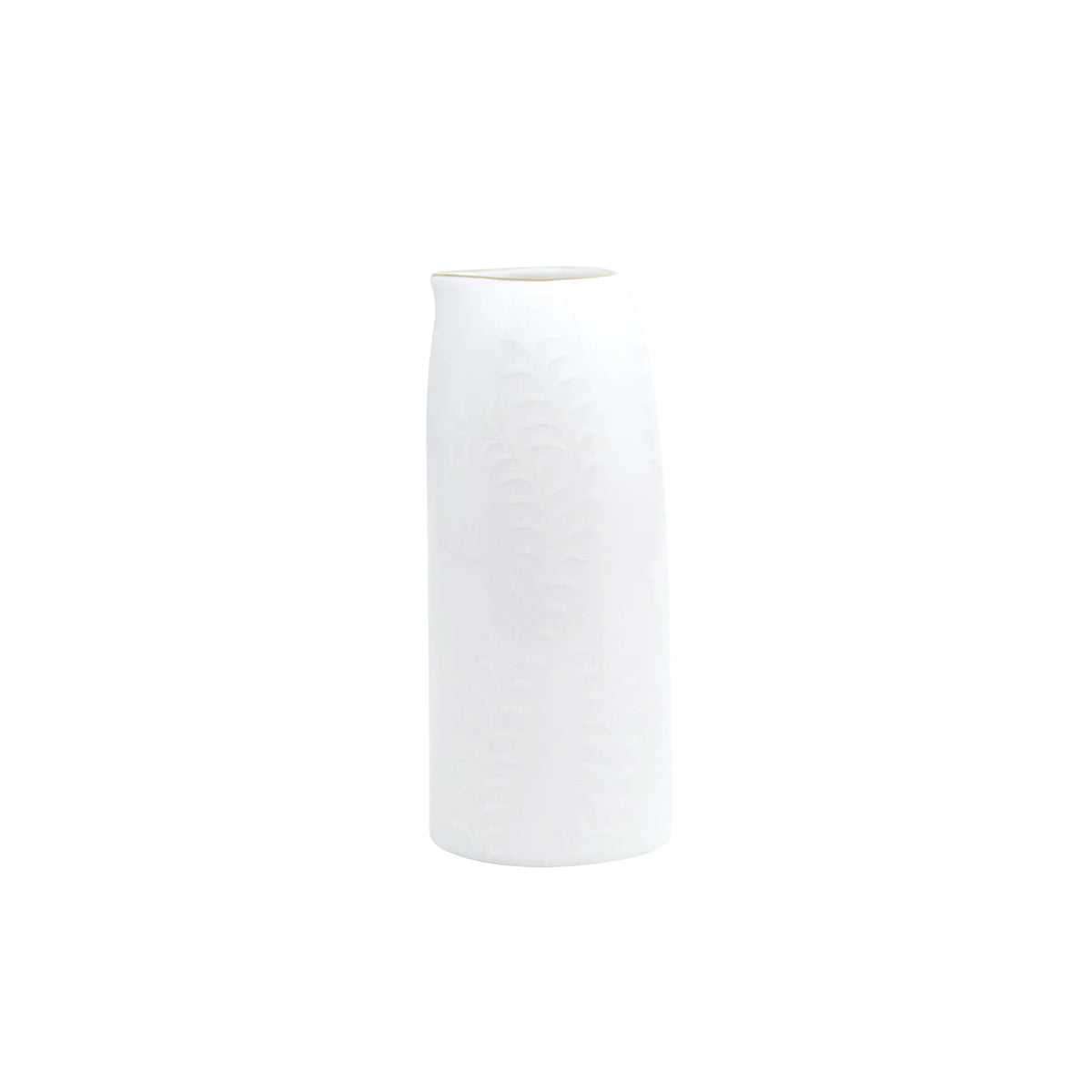 ARJUNA white on white mesh Gold - Sake jug, large