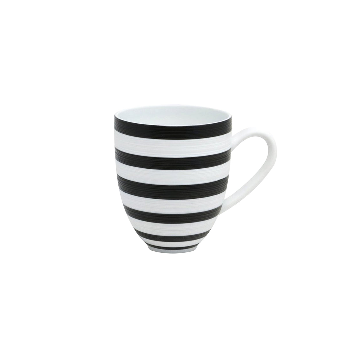 HEMISPHERE Black Striped Bakelite - Mug