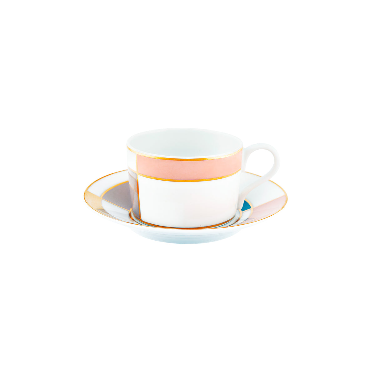 QUARTET - Pair Tea set (cup & saucer)