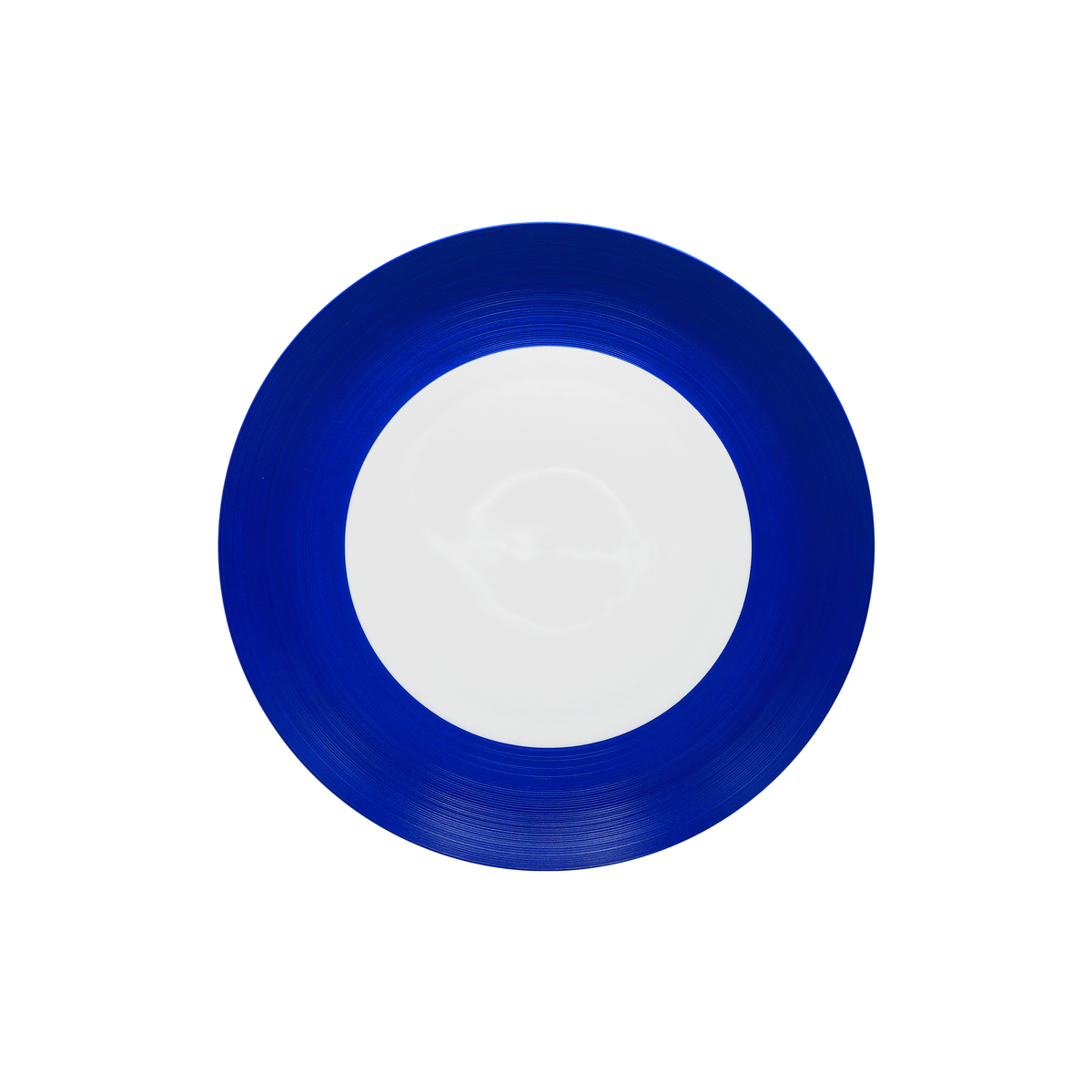 HEMISPHERE Royal Blue - Flat round dish, medium