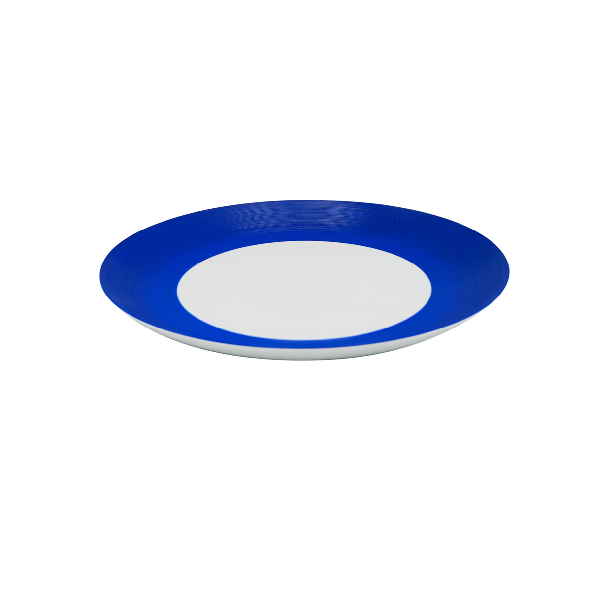HEMISPHERE Royal Blue - Flat round dish, medium