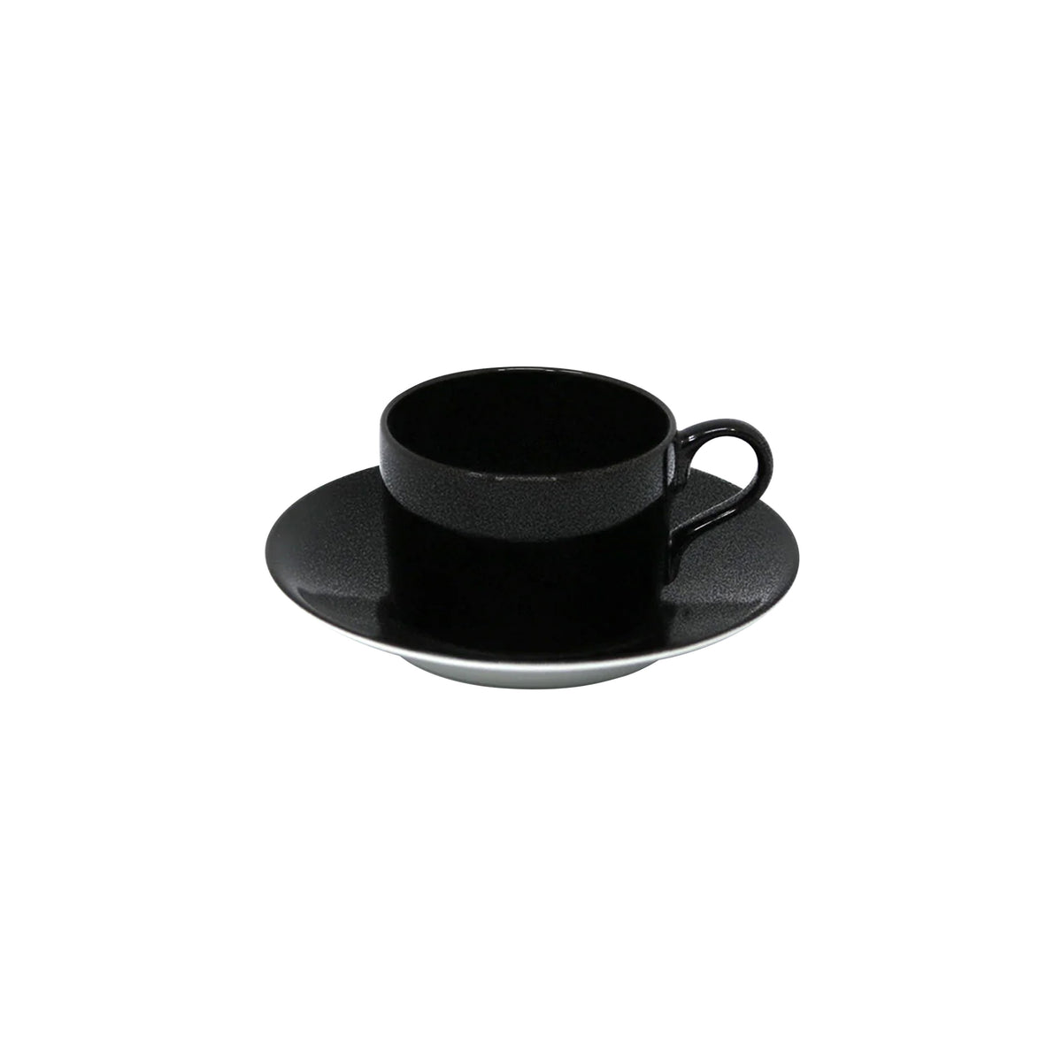 NOIR PAILLETÉ - Tea set (cup & saucer)