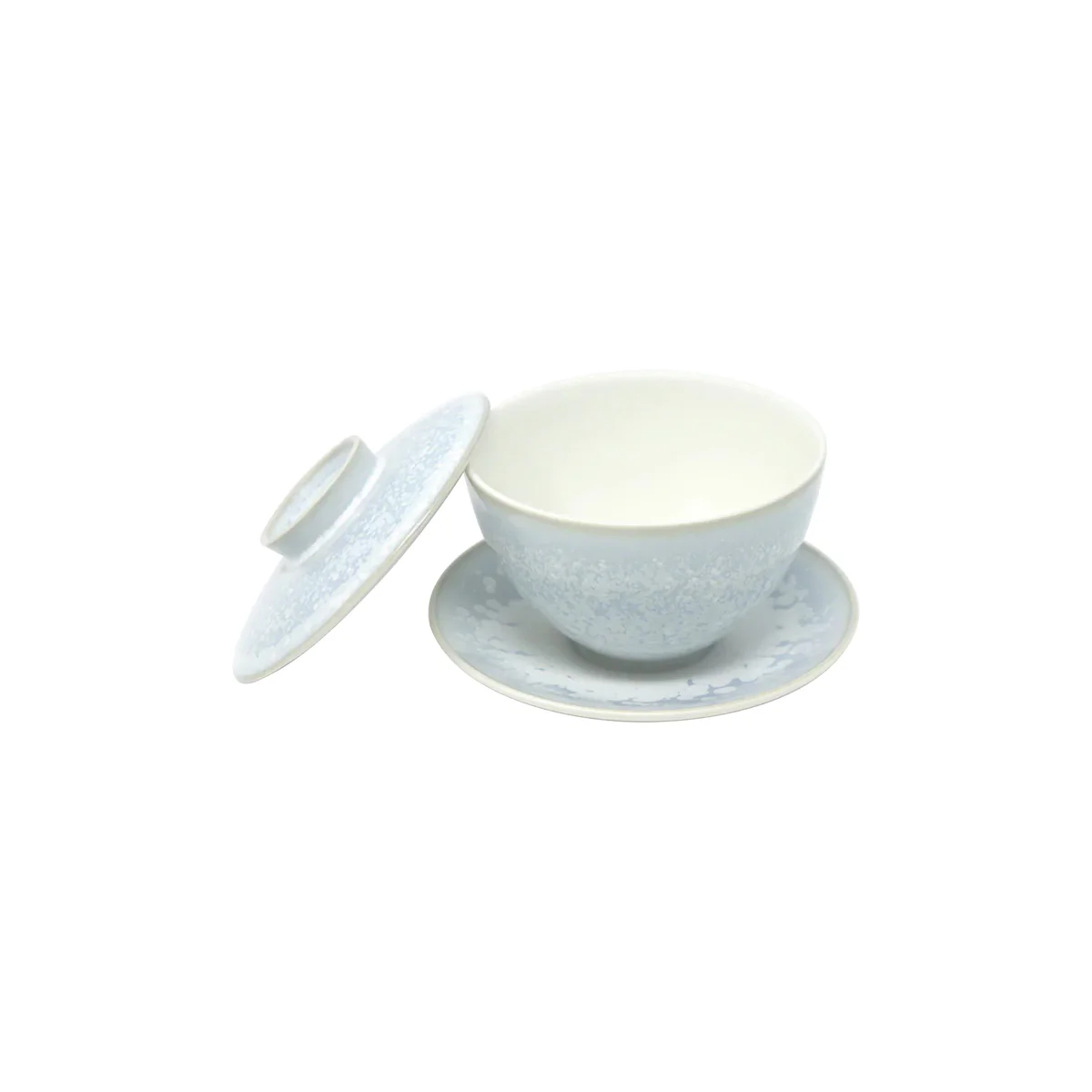 SONG Ocean -  Asian tea cup & saucer (lid included) 