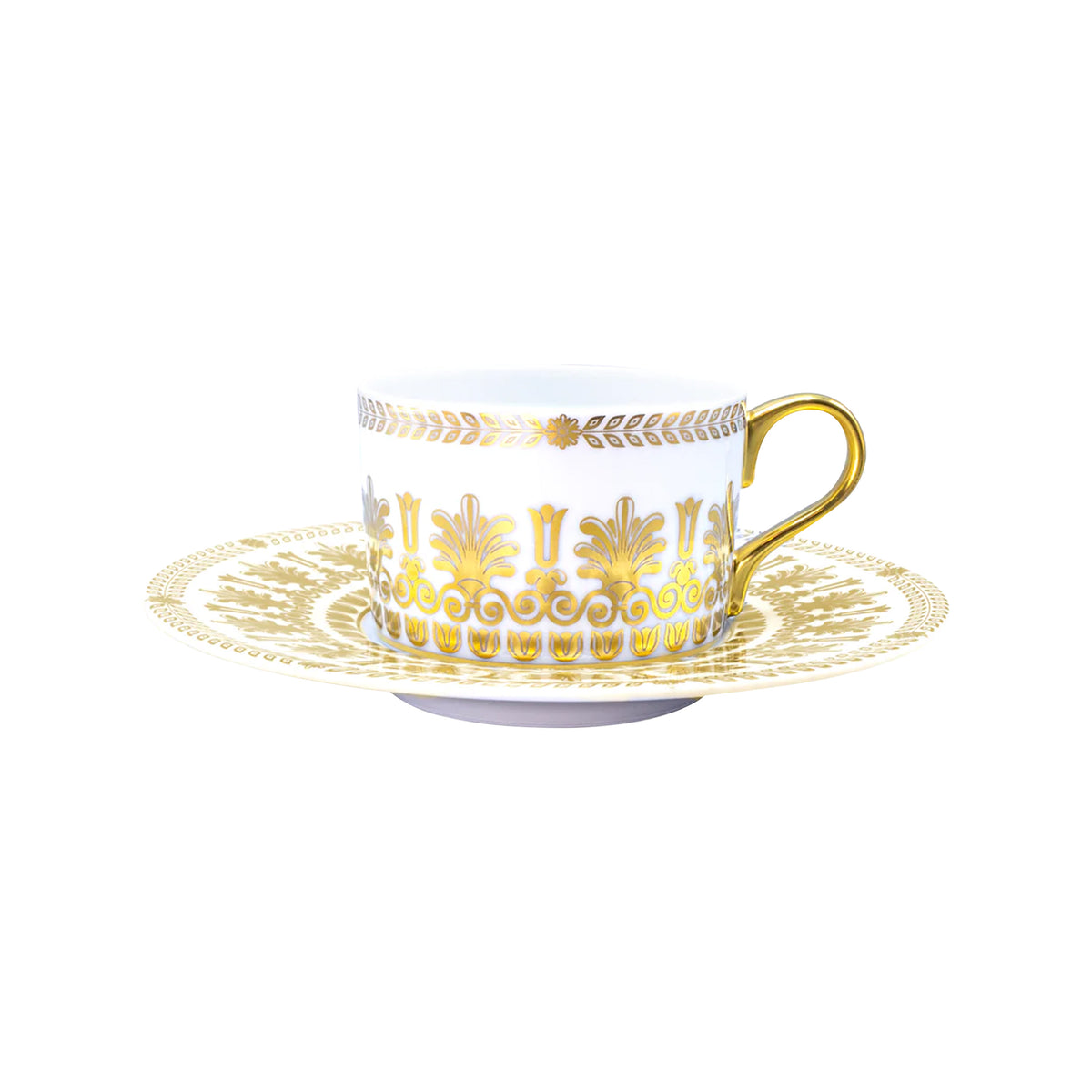 Gold EMPIRE - Tea set (cup & saucer)