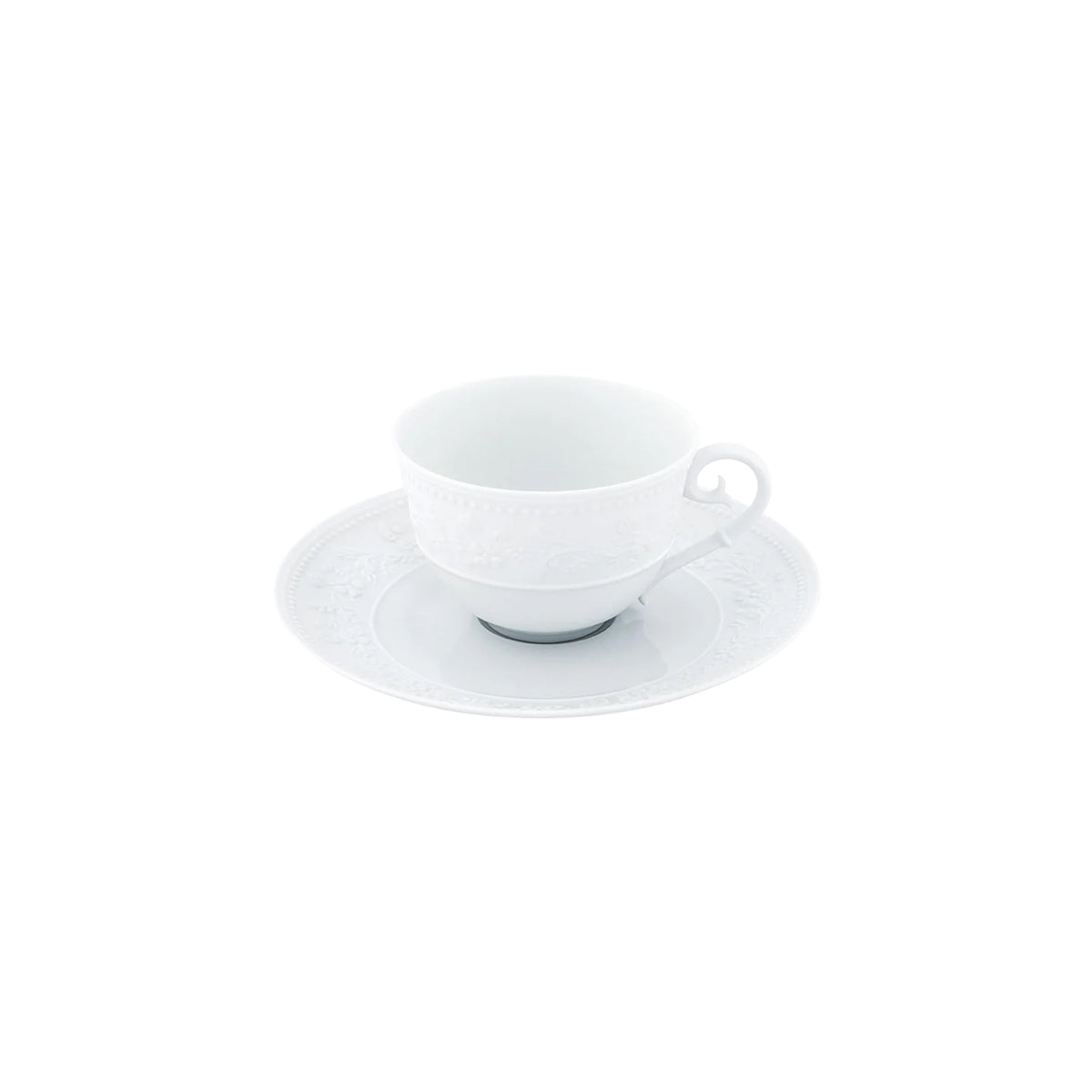 GEORGIA White - Tea set (cup & saucer)