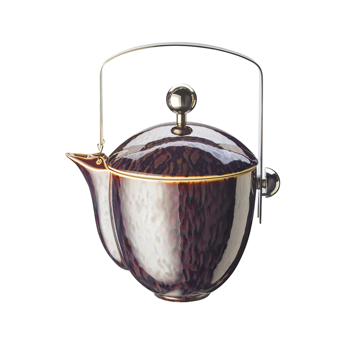 KASHMIR colored net - Coffee pot Stainless steel