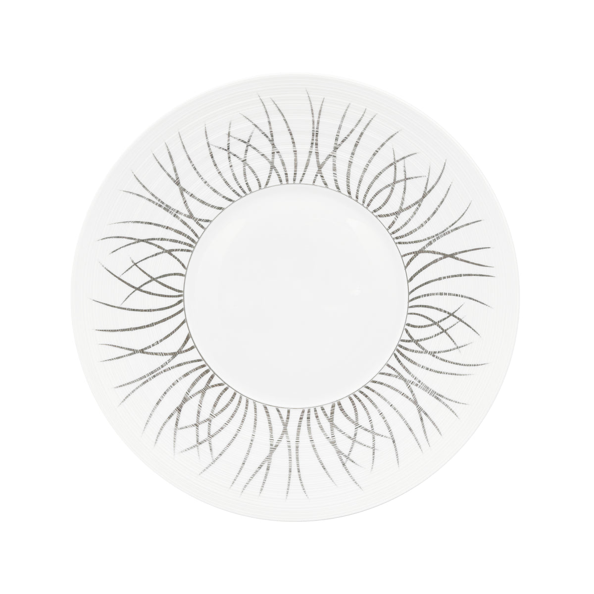 HEMISPHERE Toundra Platine - Assiette 24 cm