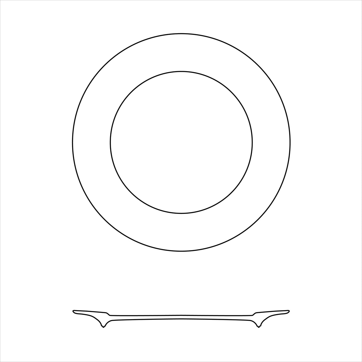 STARDUST - Assiette 29 cm 19, 2011 – J.L Coquet & Jaune de Chrome - eshop