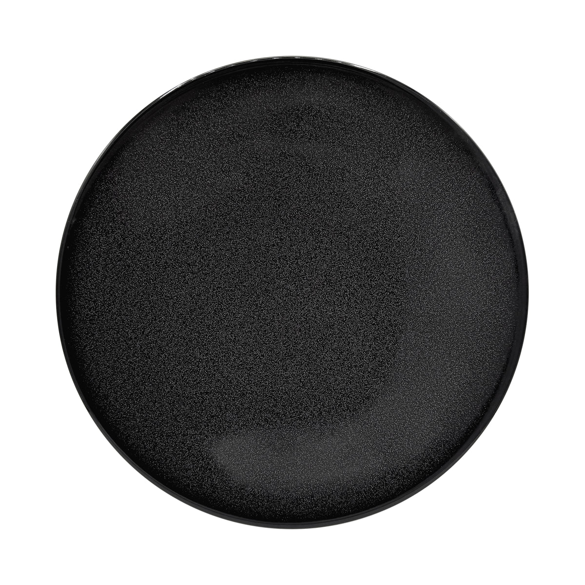 NOIR PAILLETÉ - Assiette 29 cm coupe, 2011