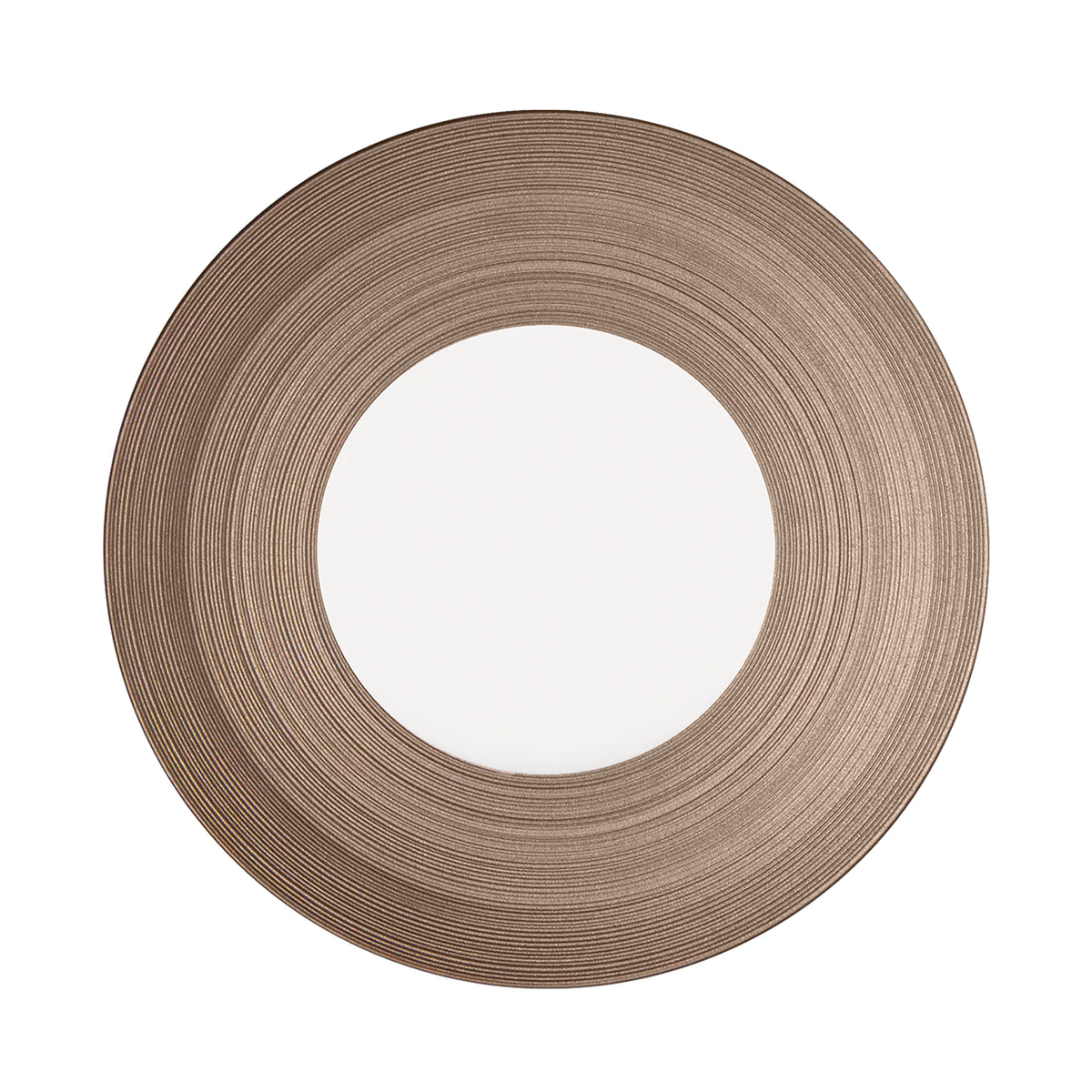 HEMISPHERE Gris Métallique - Assiette 29 cm