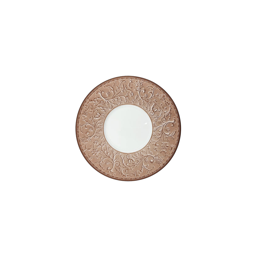 Assiette à Pain Ronde 14 Cm Collection L Perles De Rosée Blanches - Lot De 6