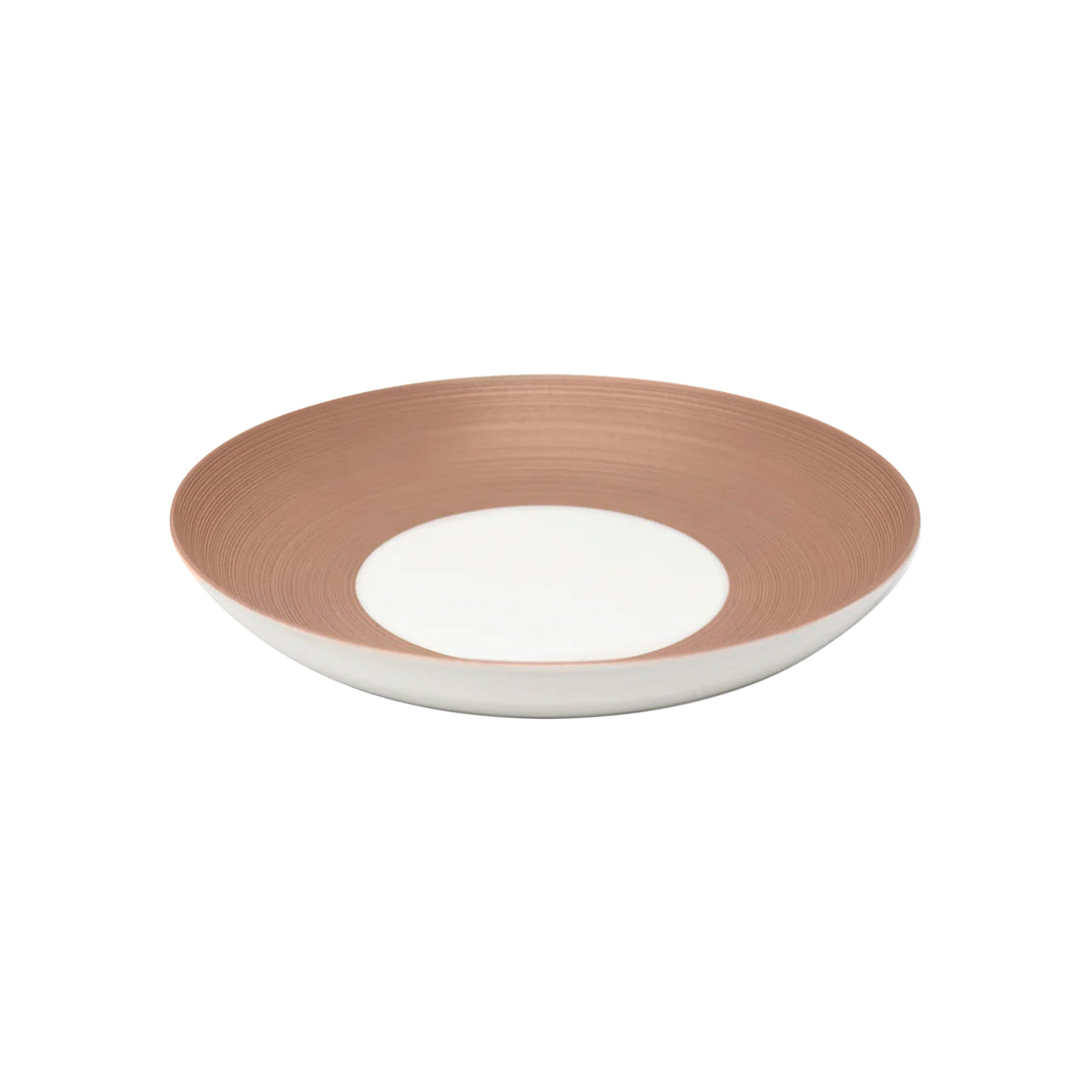 HEMISPHERE Rose Métallique - Assiette à pâtes MM