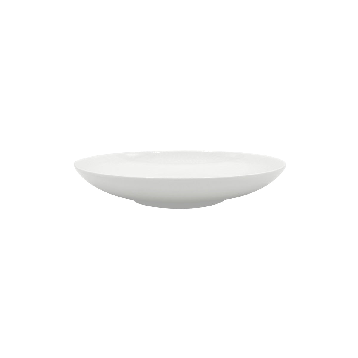 ARJUNA Blanc sur blanc - Assiette à pâtes PM