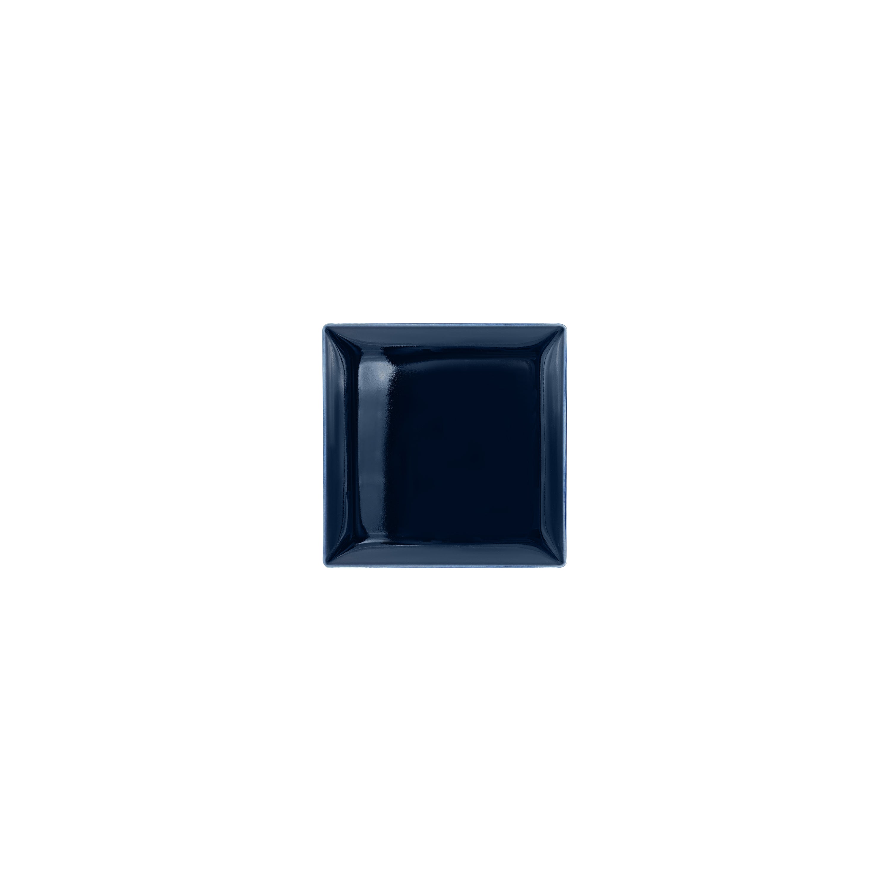 BLUE - Assiette carrée 12 cm – J.L Coquet & Jaune de Chrome - eshop