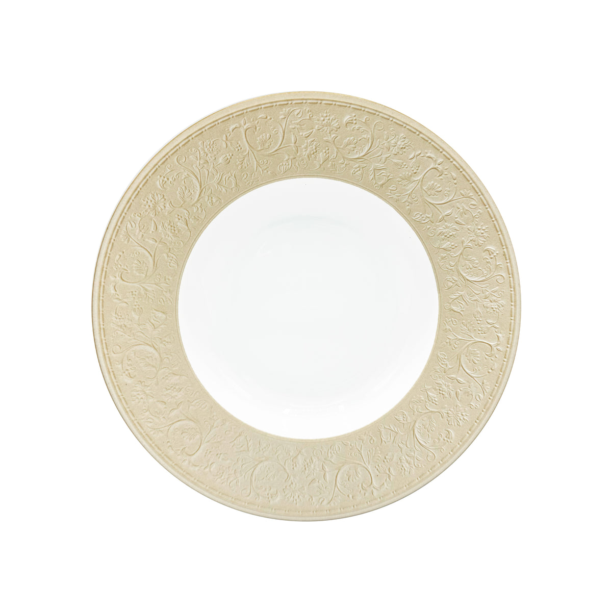 SWAN Sable - Assiette creuse à aile MM