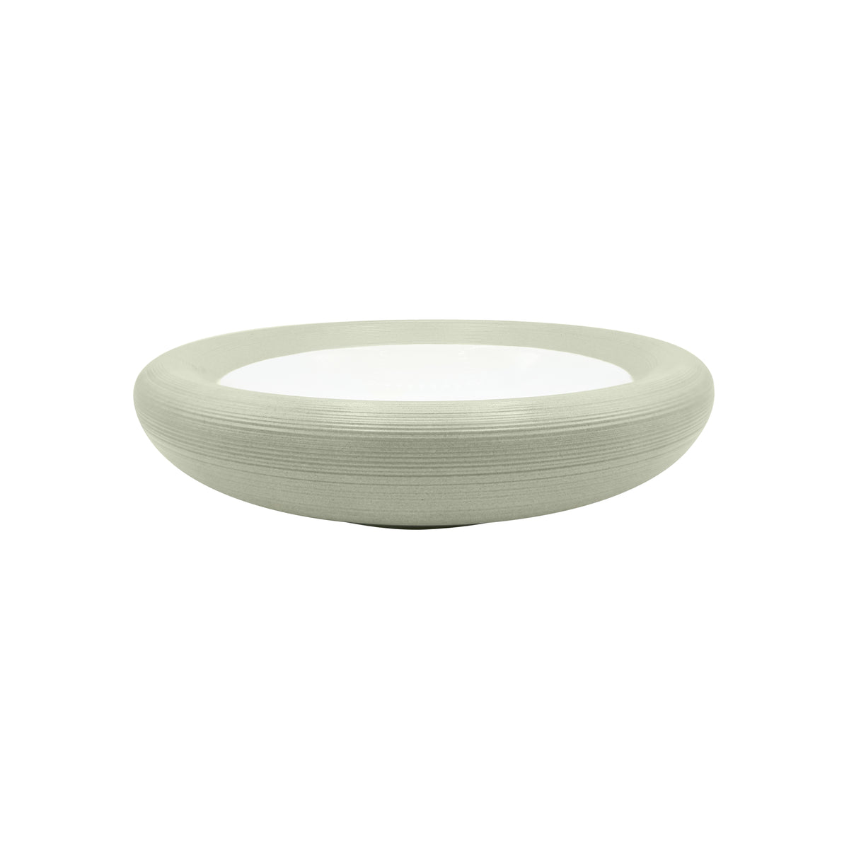 HEMISPHERE Vert Kaki - Assiette creuse Bubble