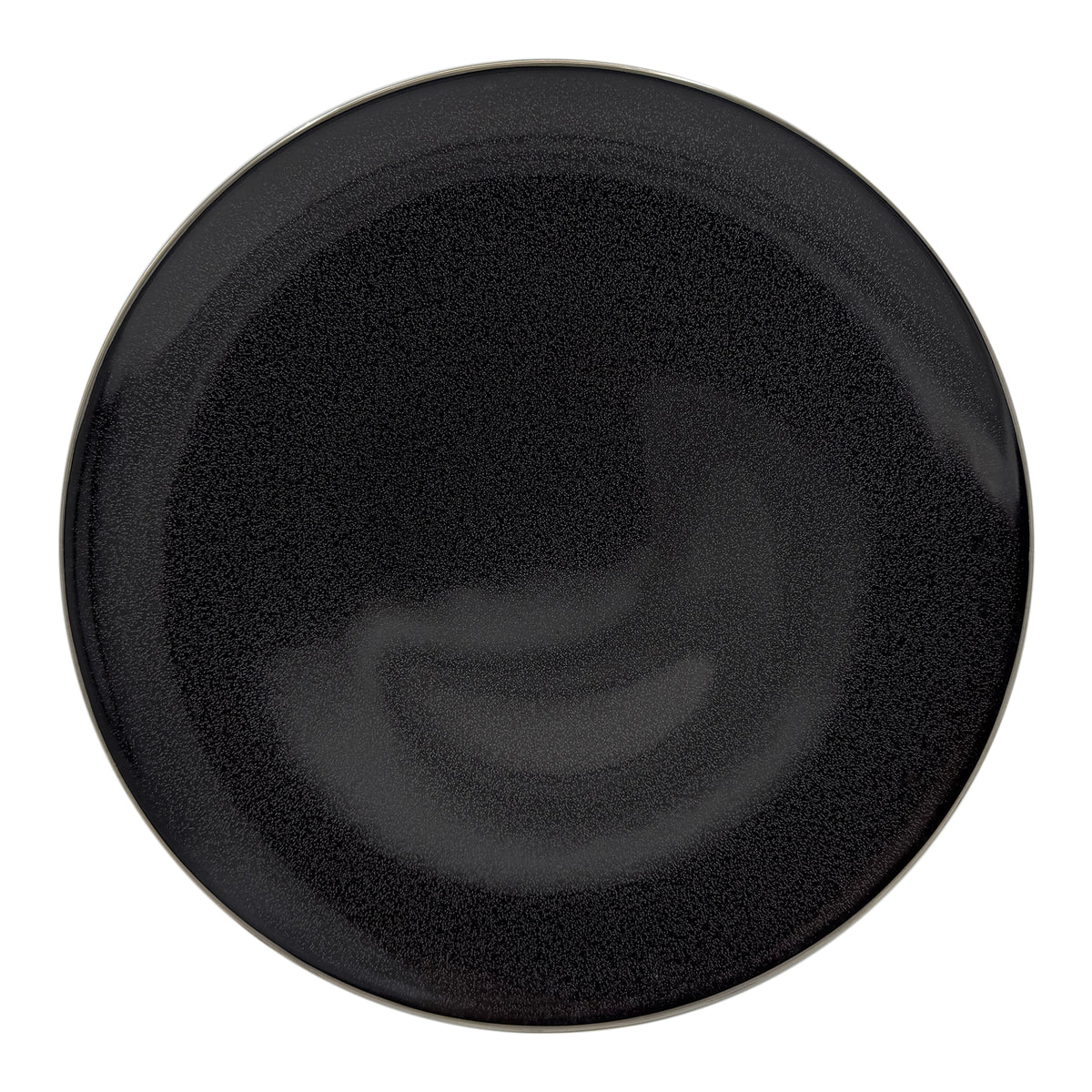 NOIR PAILLETÉ Filet Platine - Assiette de présentation