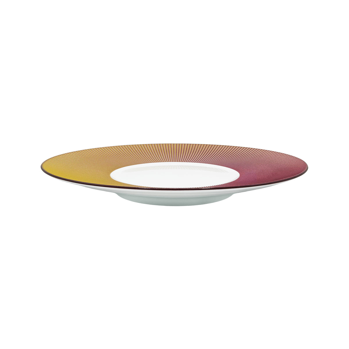 BOLERO Irisé Mauve - Assiette plate
