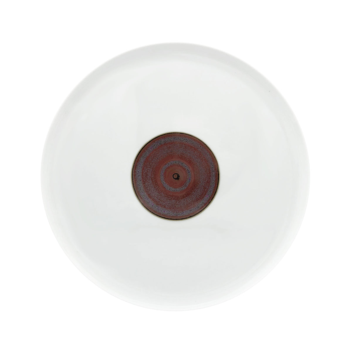 TELLURE Blanc - Assiette plate, Slim