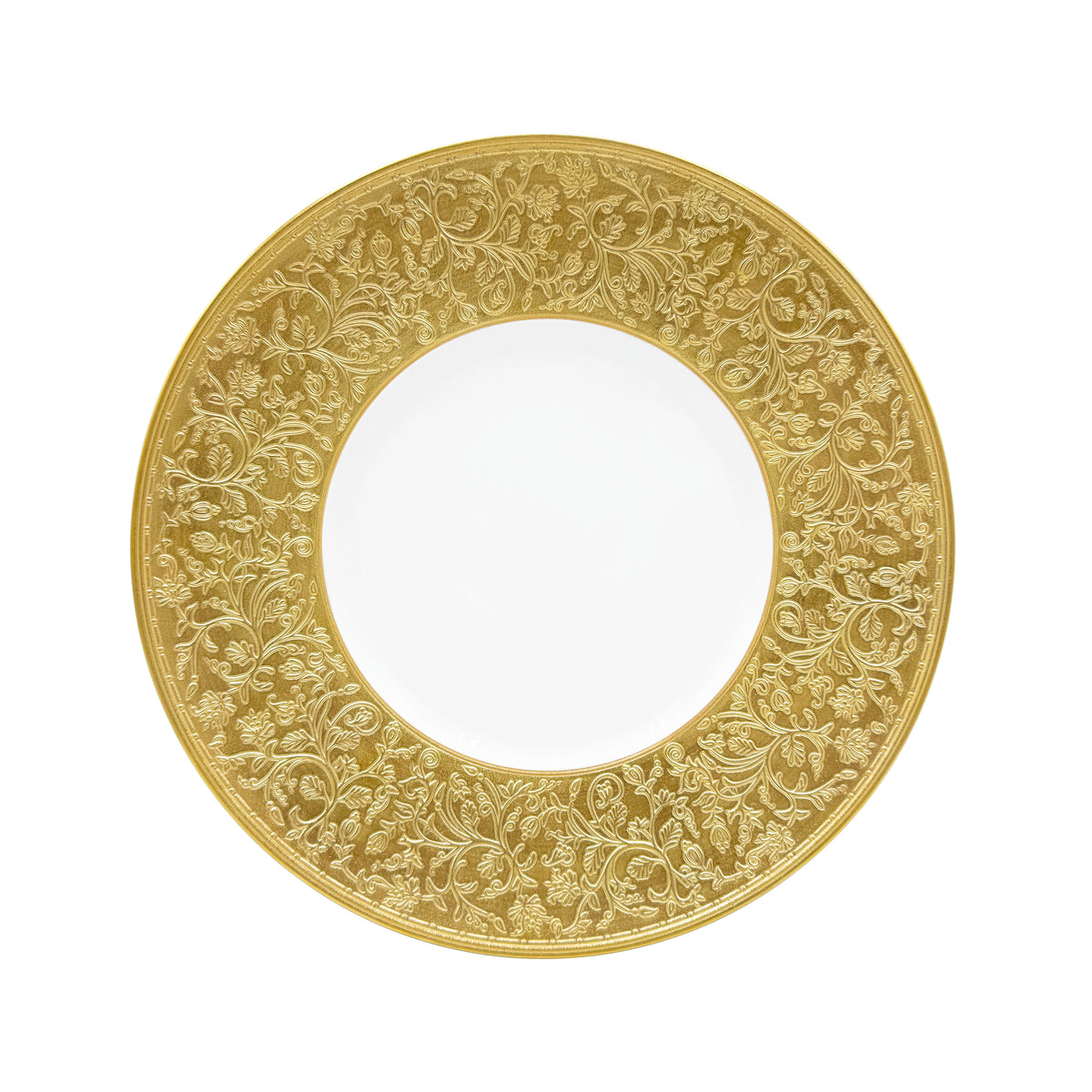 SWAN Or - Assiette plate