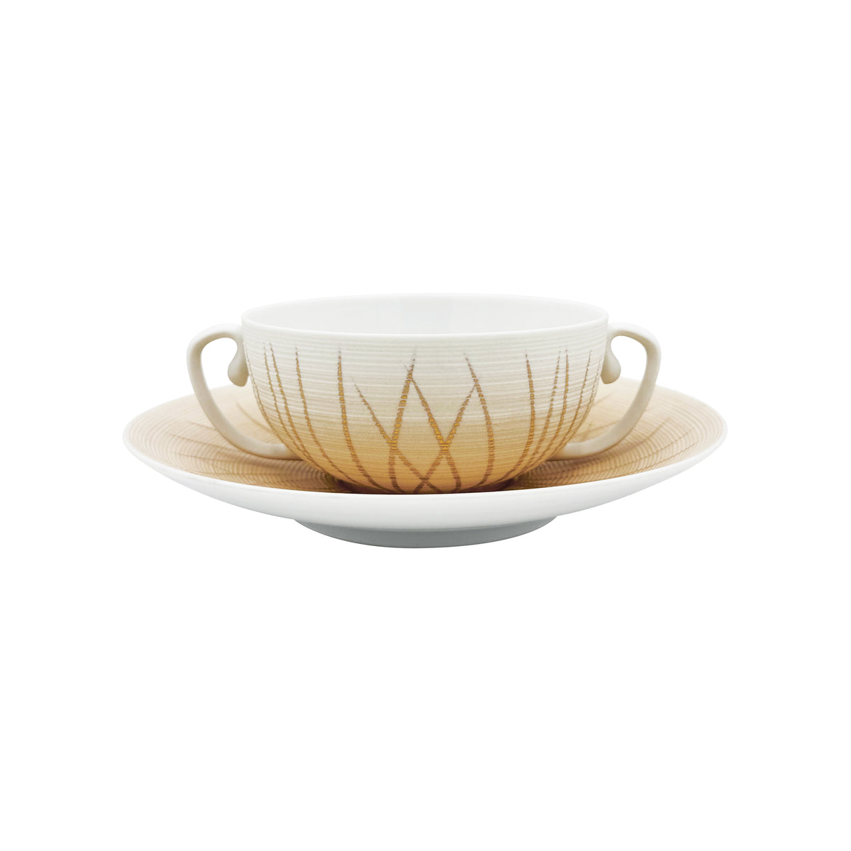 HEMISPHERE Toundra Automne - Bol bouillon & soucoupe