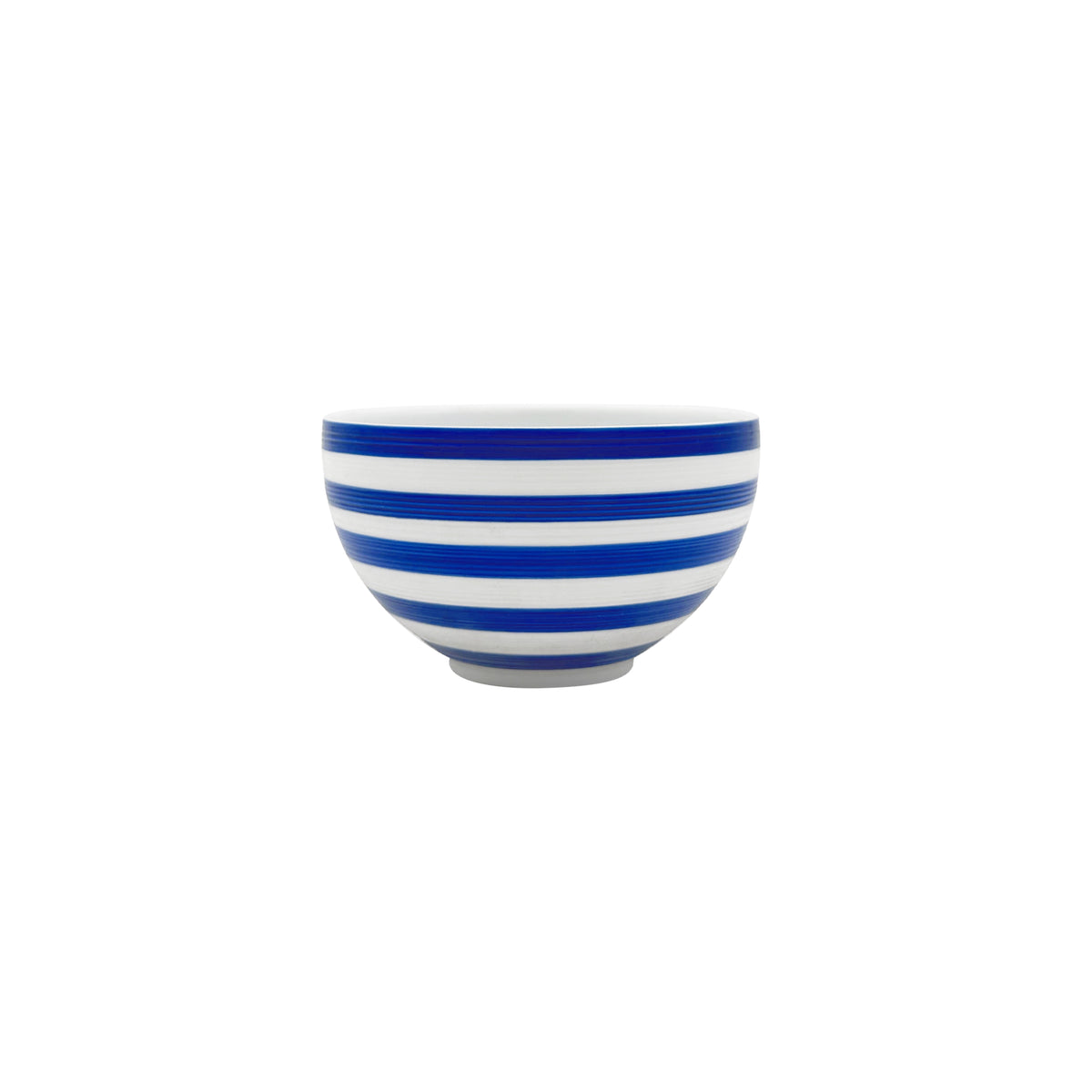HEMISPHERE Rayé Bleu Roi - Bol à riz
