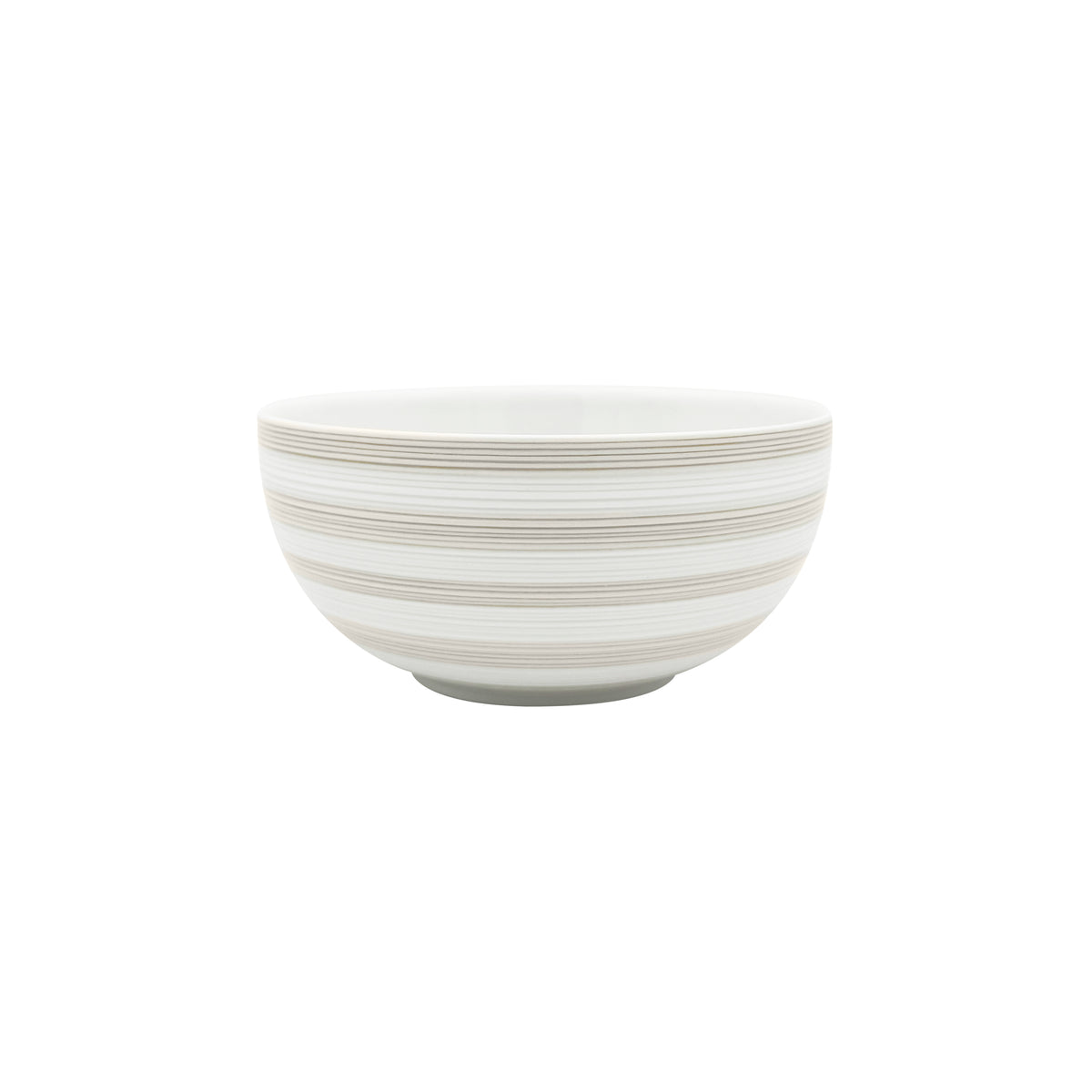 HEMISPHERE Rayé Vanille - Bol à soupe