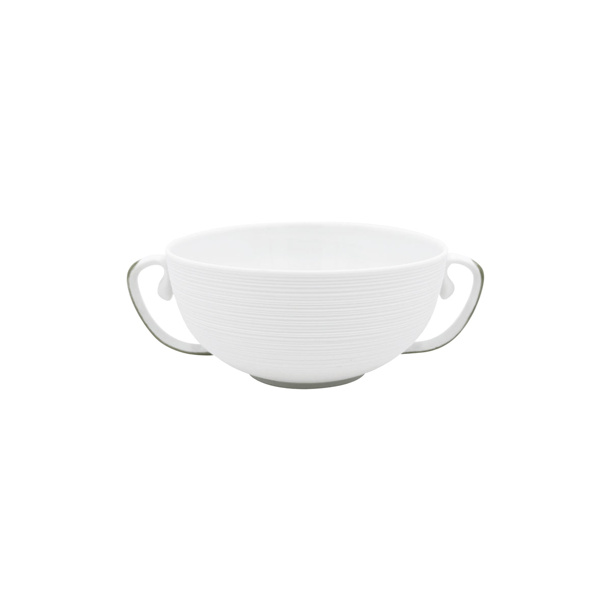 HEMISPHERE Vert Kaki - Bol bouillon & soucoupe