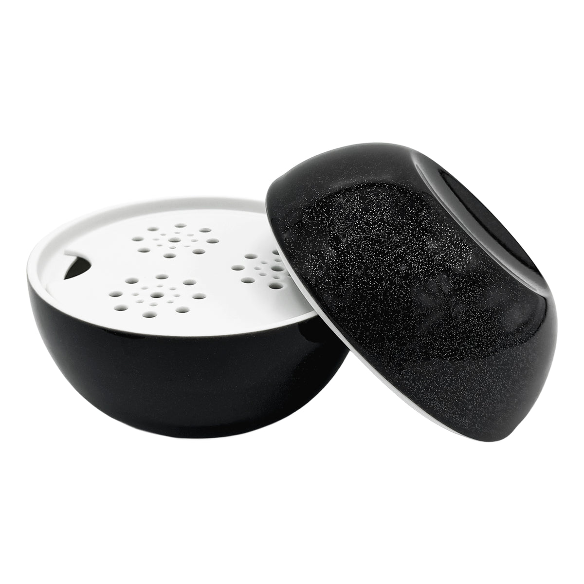 NOIR PAILLETÉ - Boule à vapeur