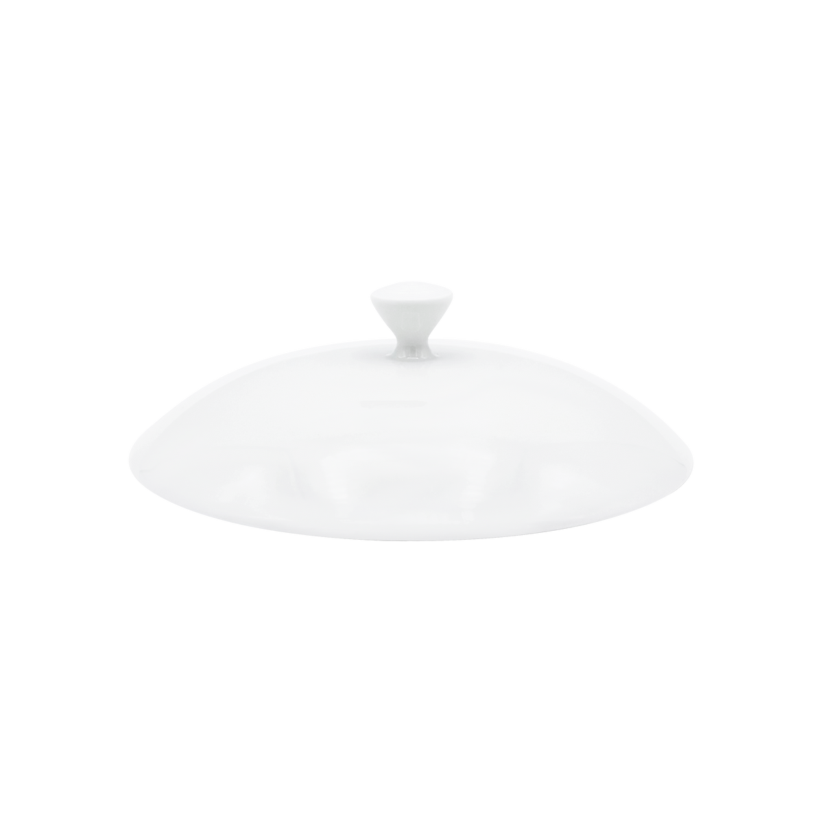 HEMISPEHRE Blanc Satiné - Cloche bubble 11 cm