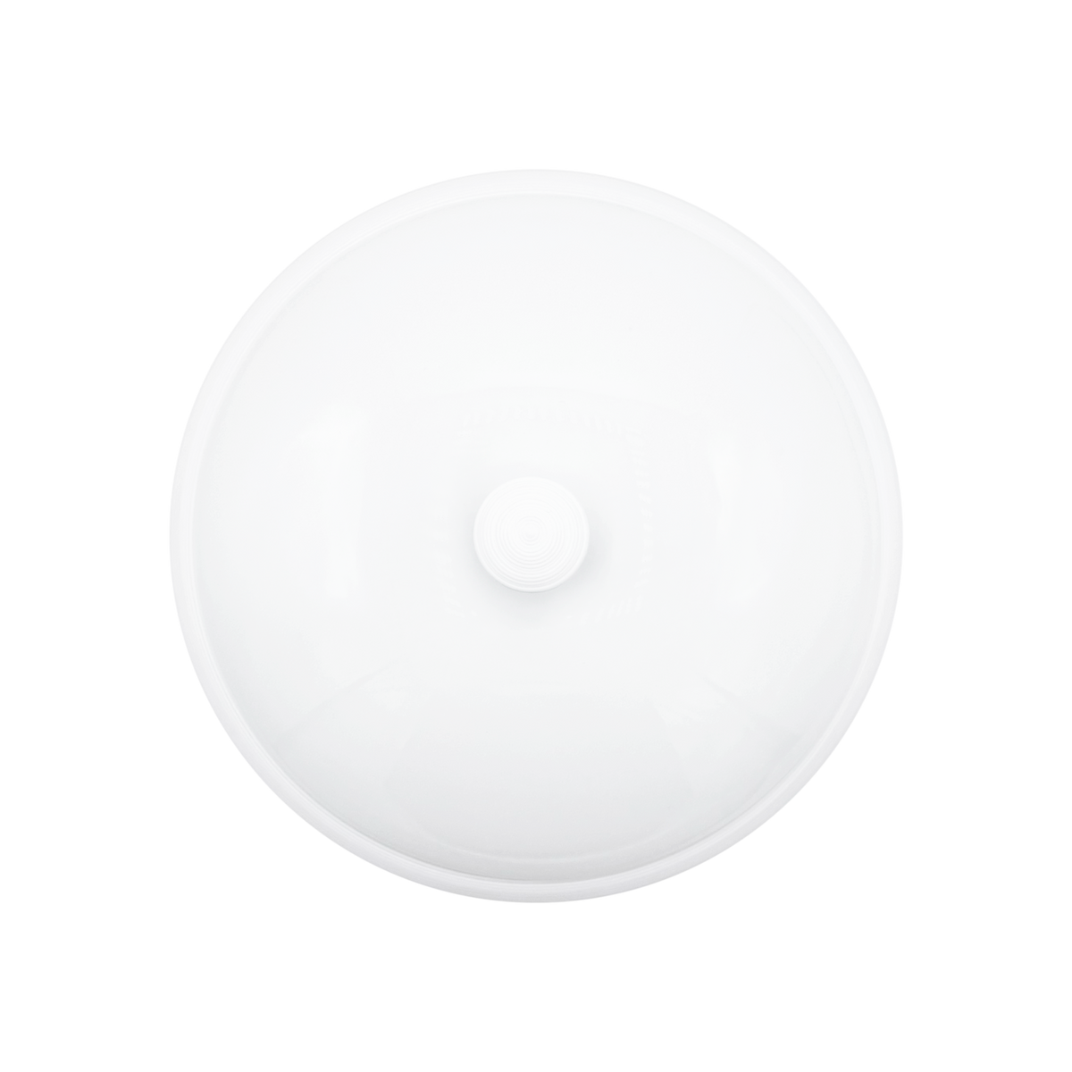 HEMISPEHRE Blanc Satiné - Cloche bubble 11 cm