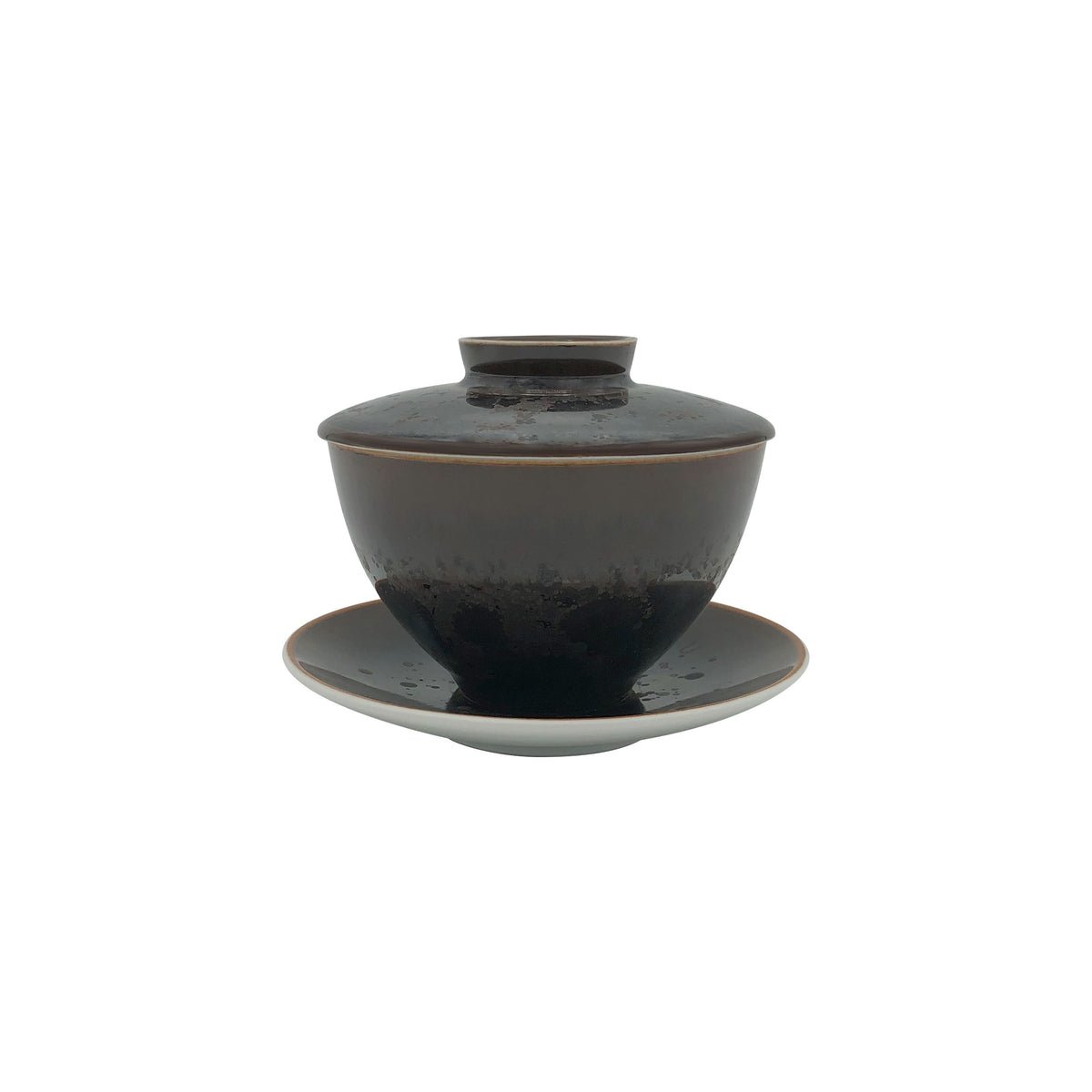 STARDUST - Tasse thé & soucoupe asiatique (couvercle inclus)