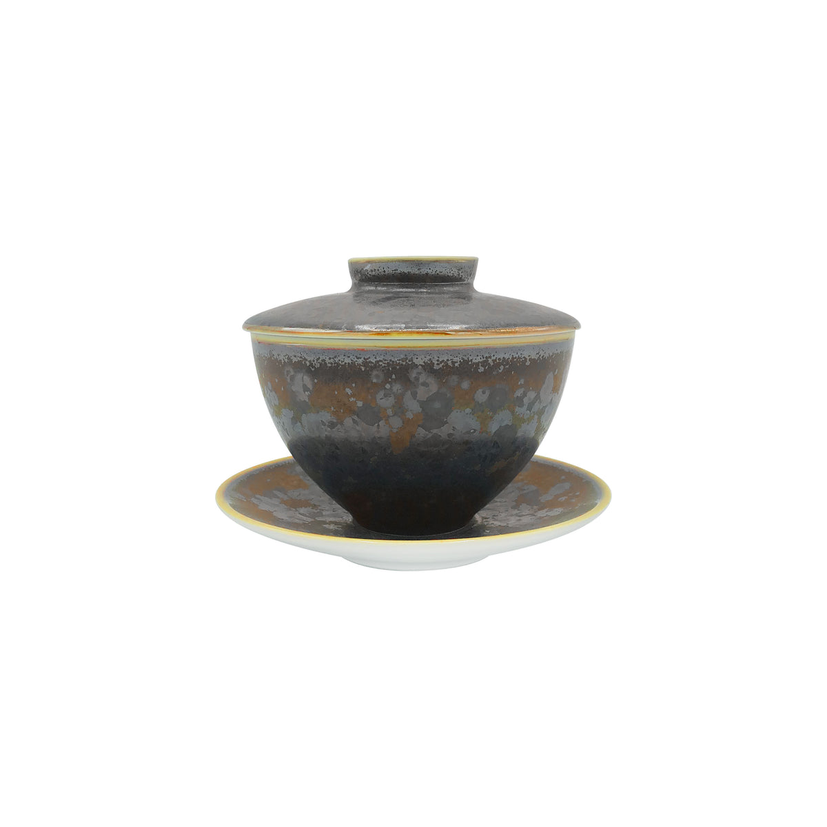 AGUIRRE - Tasse thé & soucoupe asiatiques (couvercle inclus)