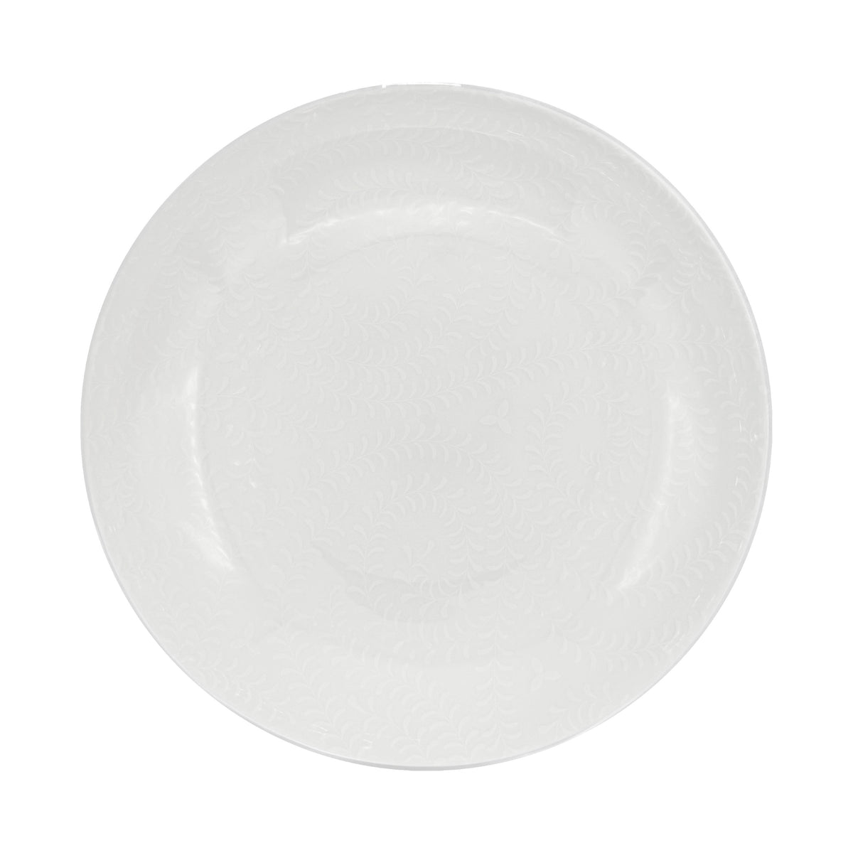 ARJUNA Blanc sur blanc - Plat creux