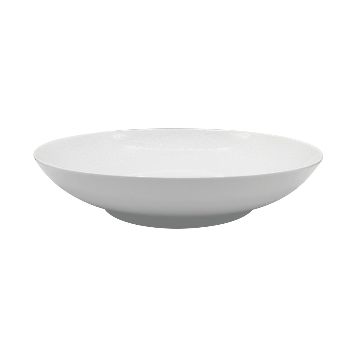 ARJUNA Blanc sur blanc - Plat creux