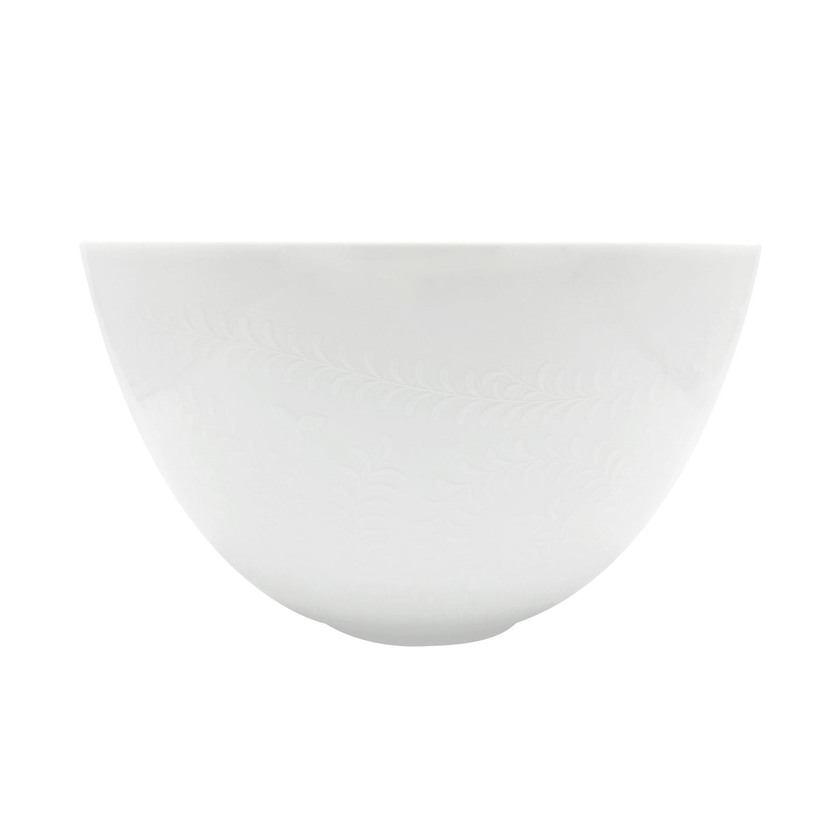 ARJUNA Blanc sur blanc - Saladier Maxi