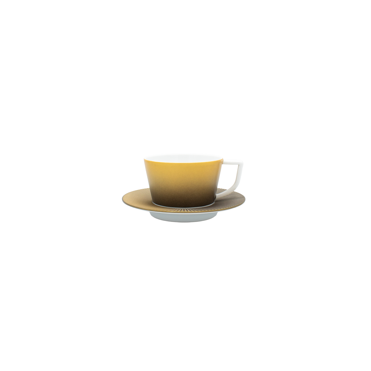 BOLERO Irisé Brun - Tasse café & soucoupe