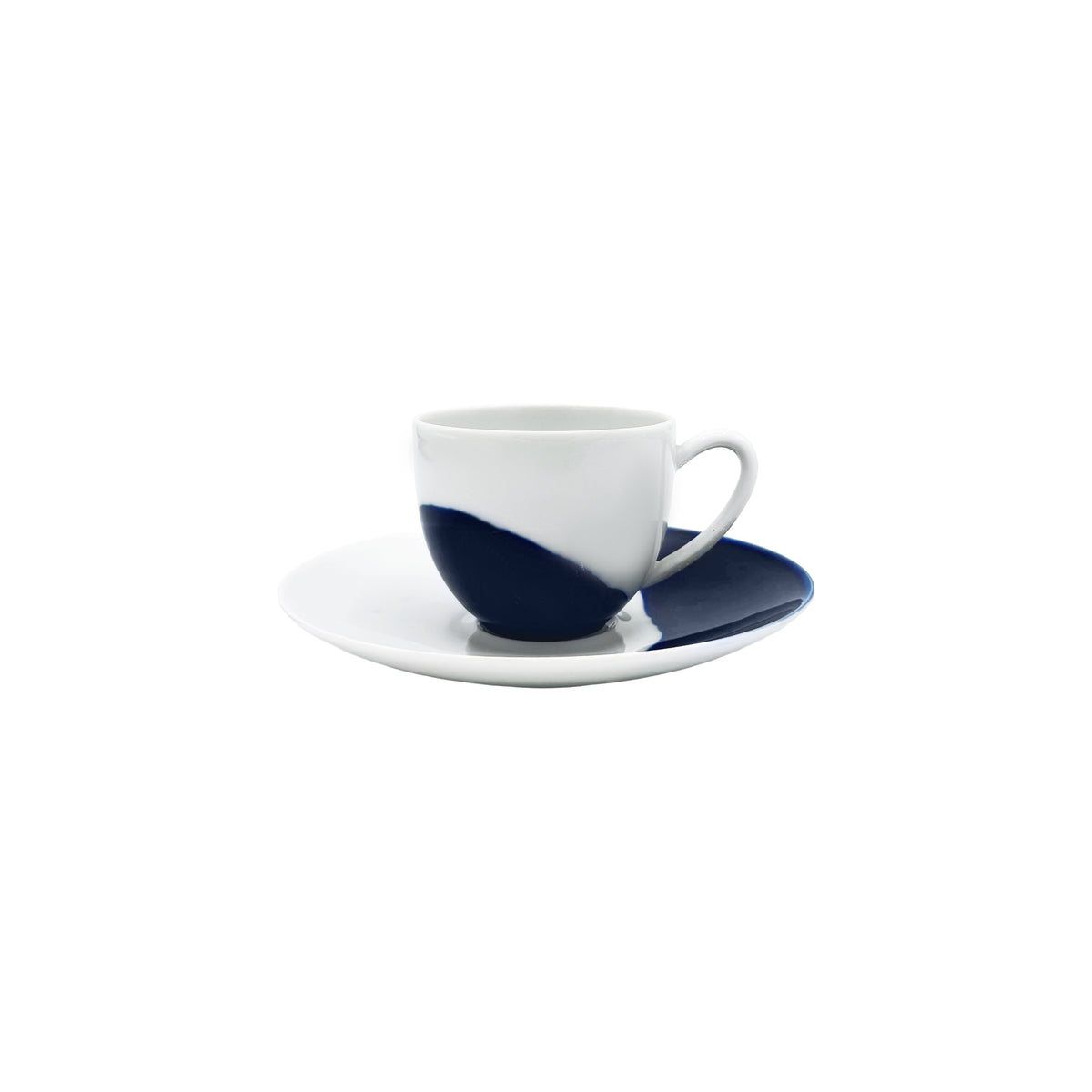 BLUE MYKONOS - Tasse café & soucoupe