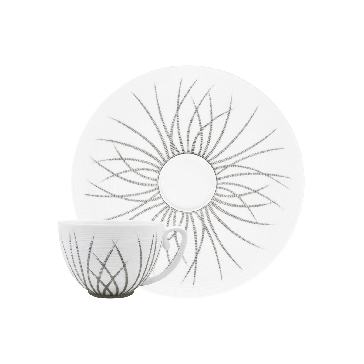 HEMISPHERE Toundra Platine - Tasse café extra & soucoupe