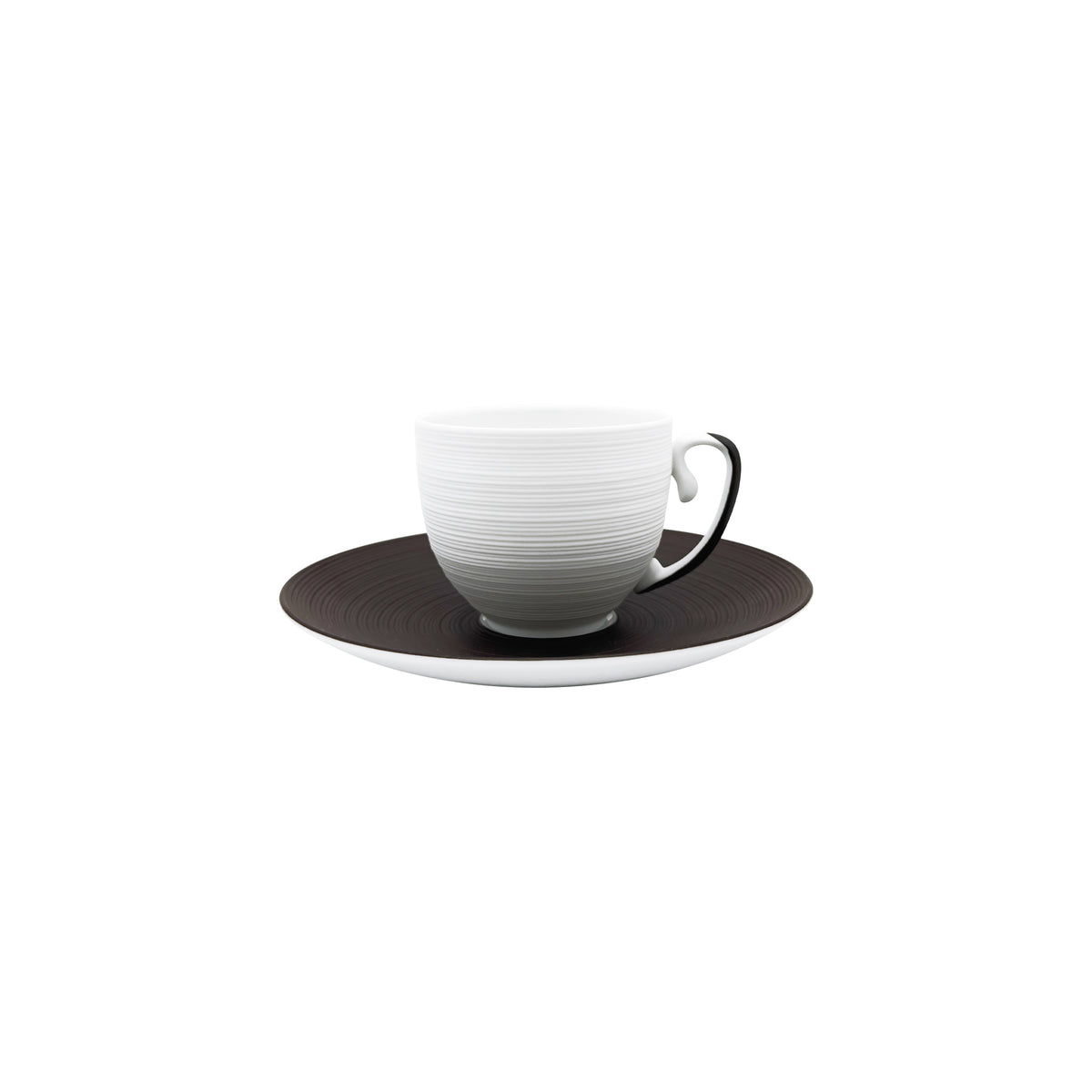 HEMISPHERE Sépia - Tasse café & soucoupe