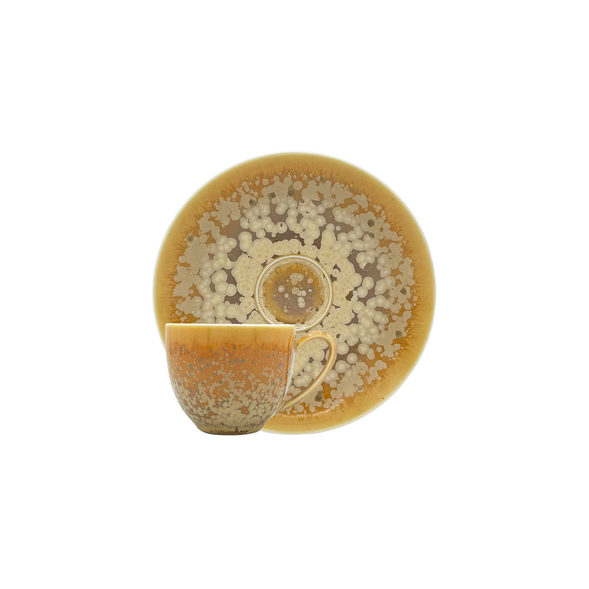 SONG Ochre - Coffee cup &amp; saucer
