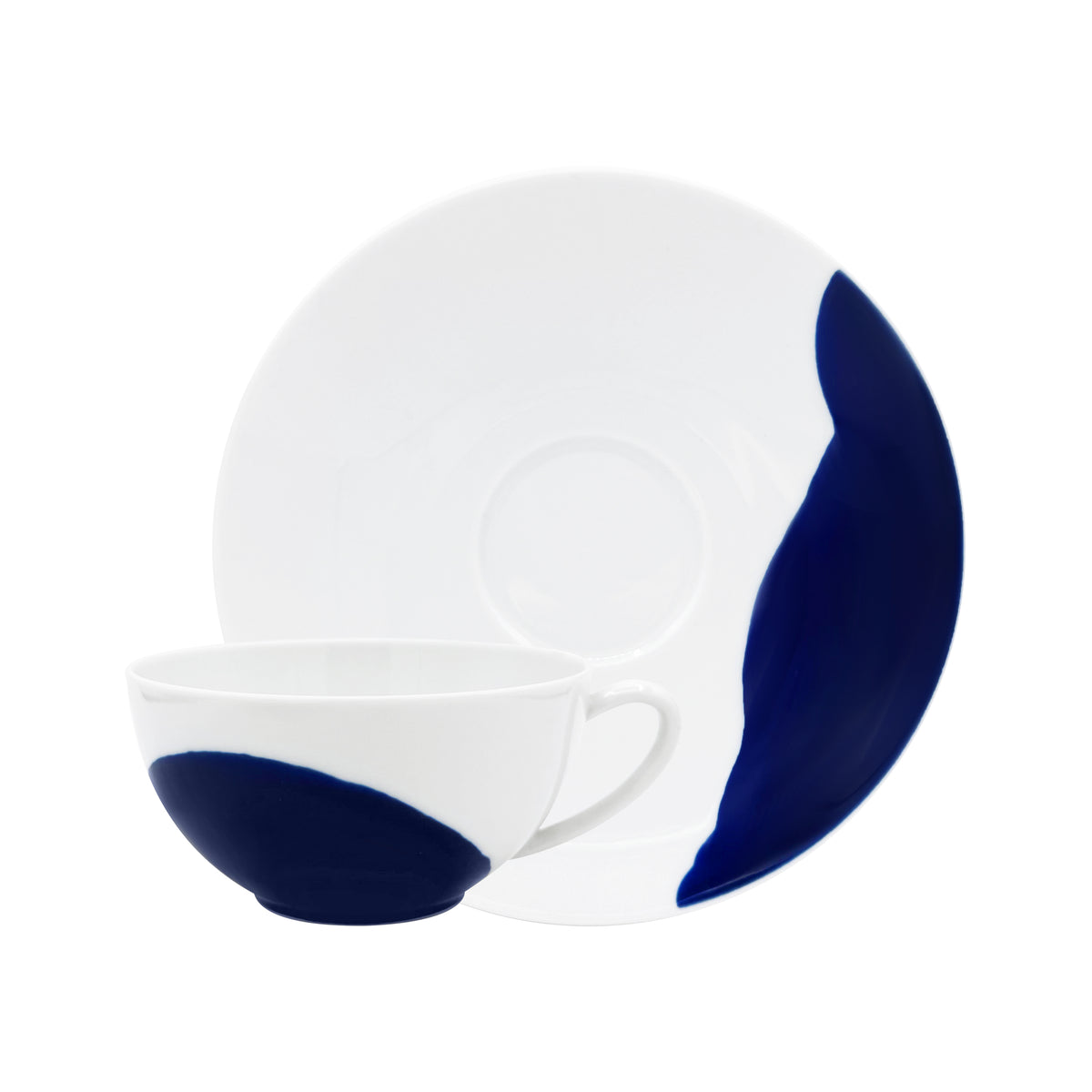 BLU MYKONOS - Tasse déjeuner & soucoupe