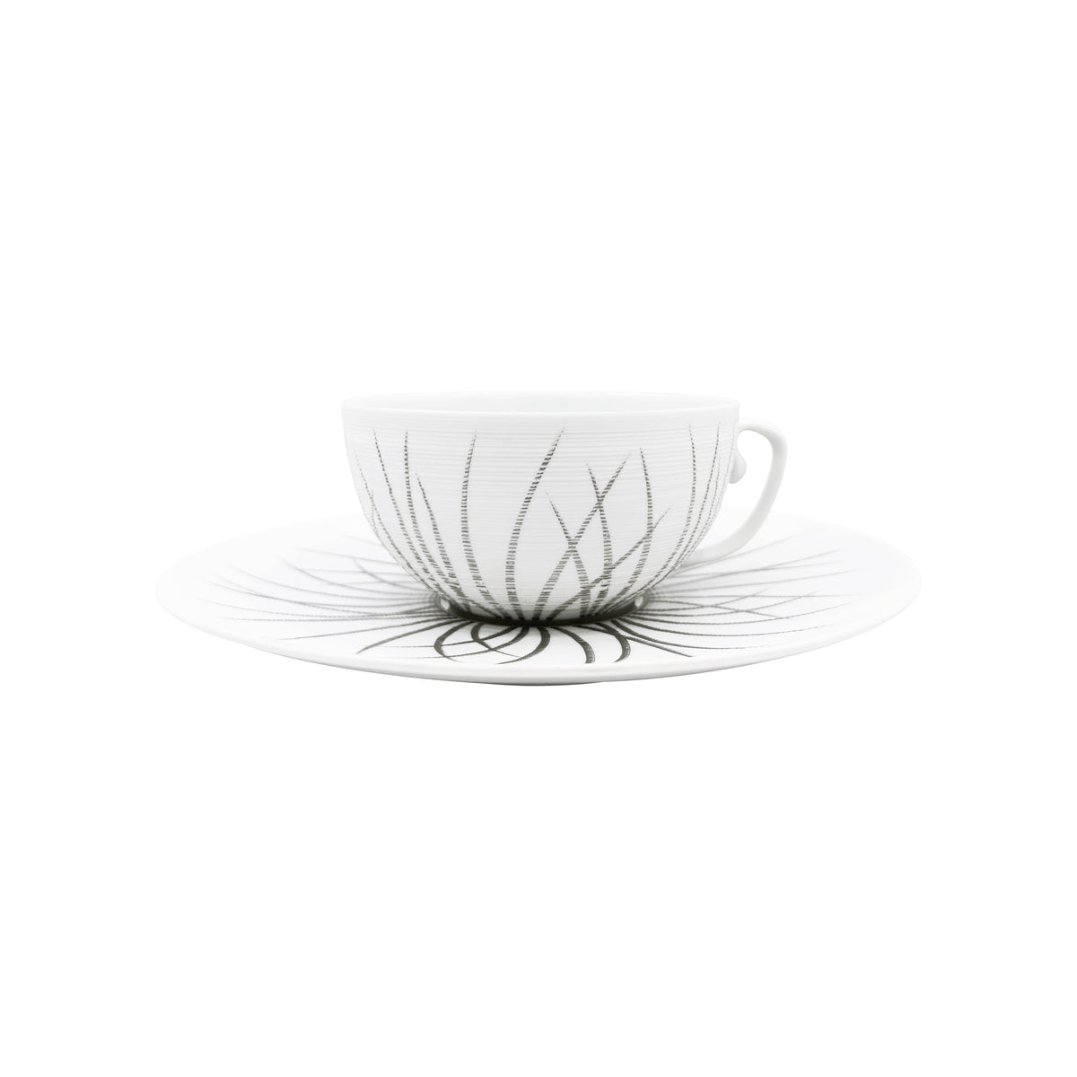 HEMISPHERE Toundra Platine - Tasse déjeuner & soucoupe
