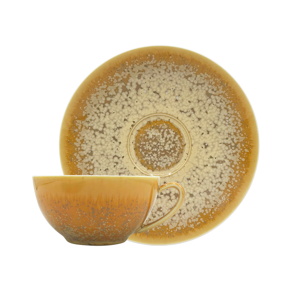 SONG Ochre - Breakfast cup &amp; saucer