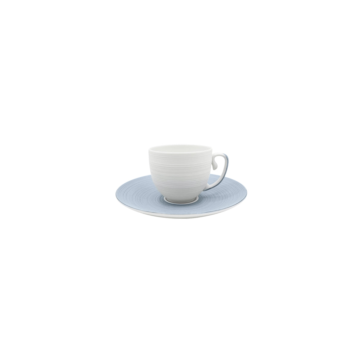 HEMISPHERE Bleu Orage - Tasse moka & soucoupe