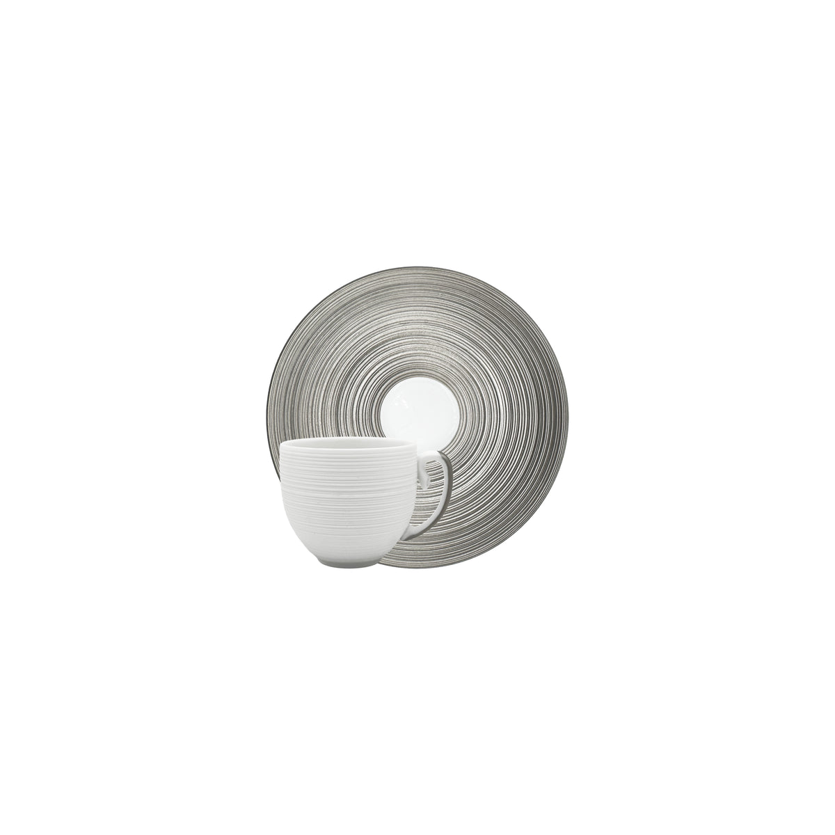 HEMISPHERE Platinum Tundra - Mocha Cup &amp; Saucer