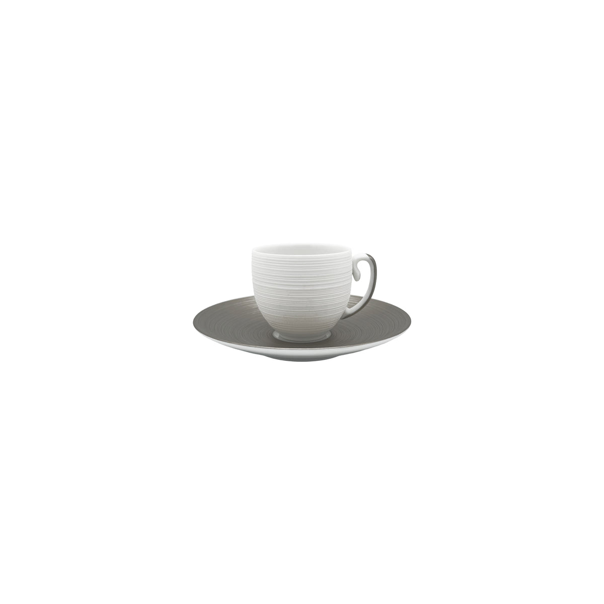 HEMISPHERE Platinum Tundra - Mocha Cup &amp; Saucer